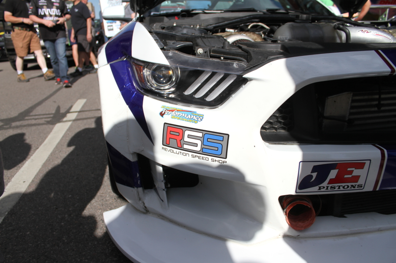 Singh’s Mustang at Fan Fest.